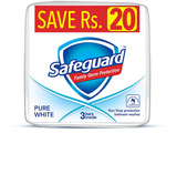 Safeguard Pure White Soap (103gm x 3)