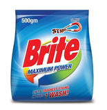 Brite Maximum Power Washing Powder 500 gm