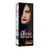 Olivia Hair Colour Number 01 Black 50 ml