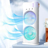 Dual Spray Mist Fan with LED Lighting price in Pakistan