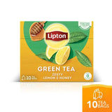 Lipton Green Tea Lemon Honey 10 Bags (1.3g)