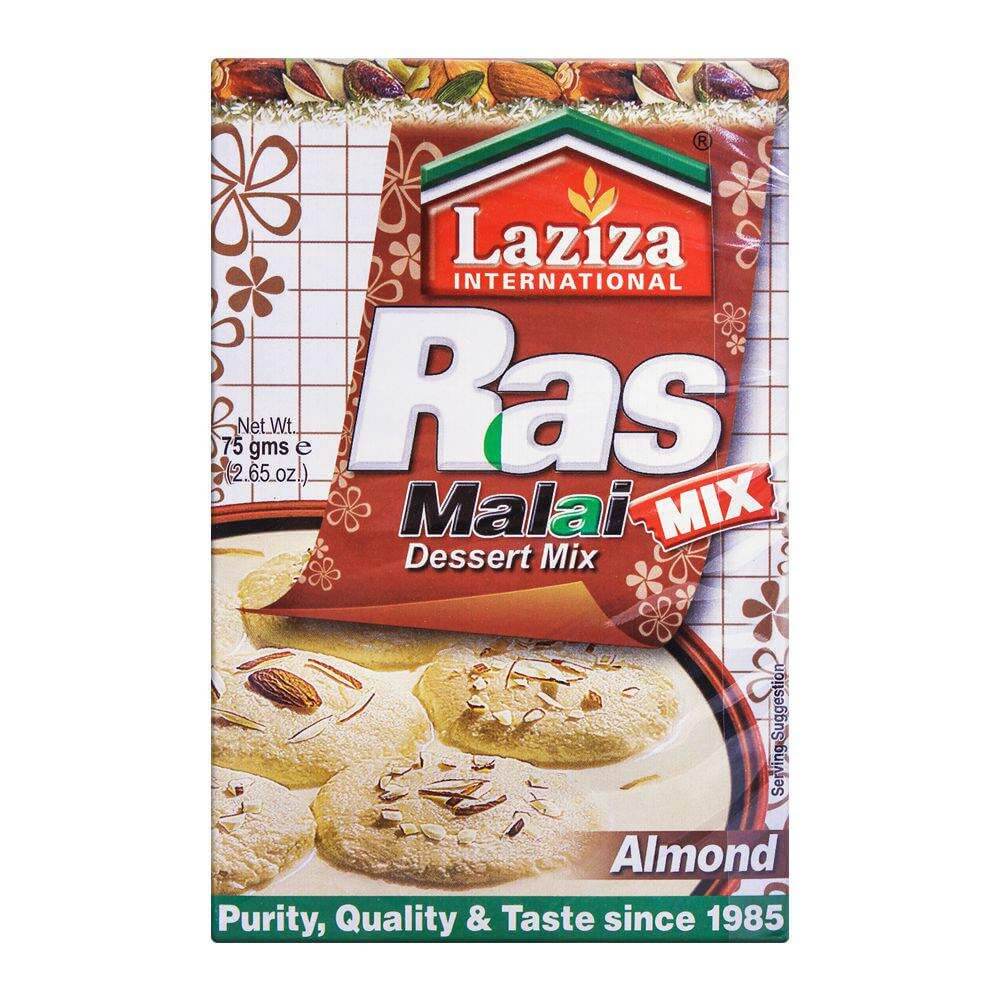 Laziza Ras Malai Dessert Mix Almonds 75gm