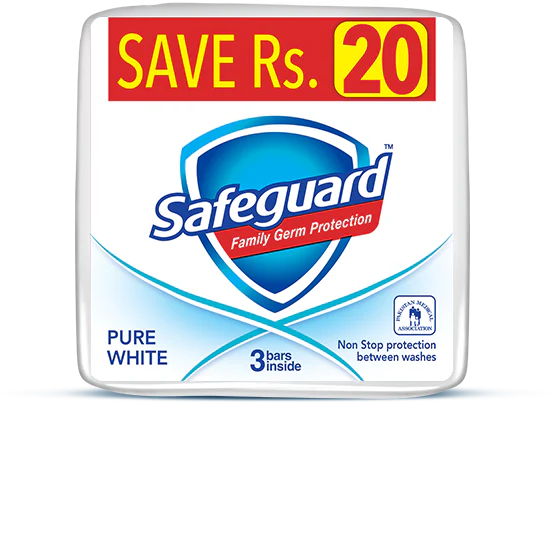 Safeguard Pure White Soap (103gm x 3)