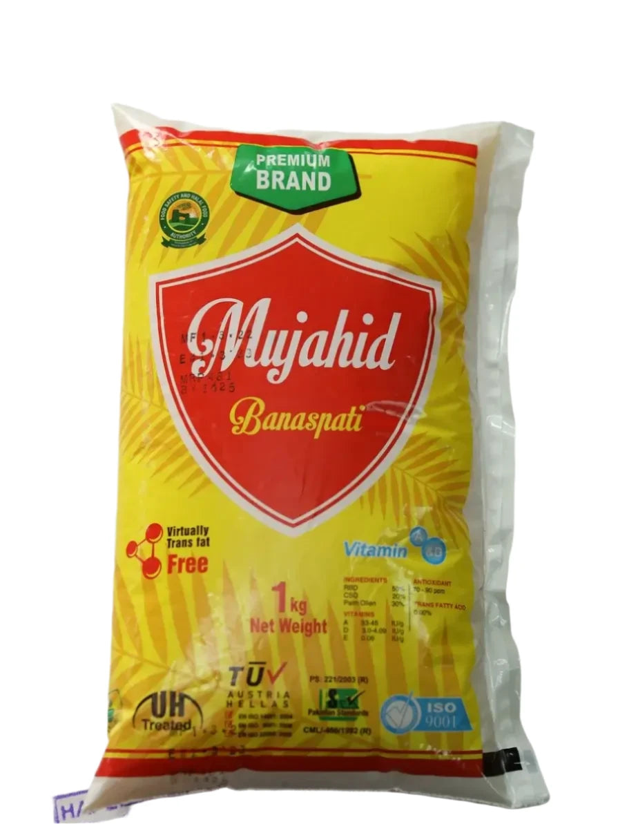 Mujahid Banaspati Ghee 1 kg Pouch