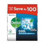 Dettol Soap Cool (110 gm) 4 in 1 Bundle