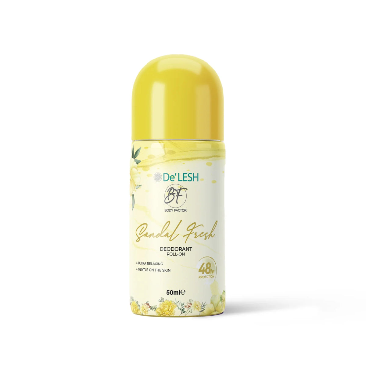 Delesh Body Factor Yellow (Roll On Sandal Fresh) 50ml