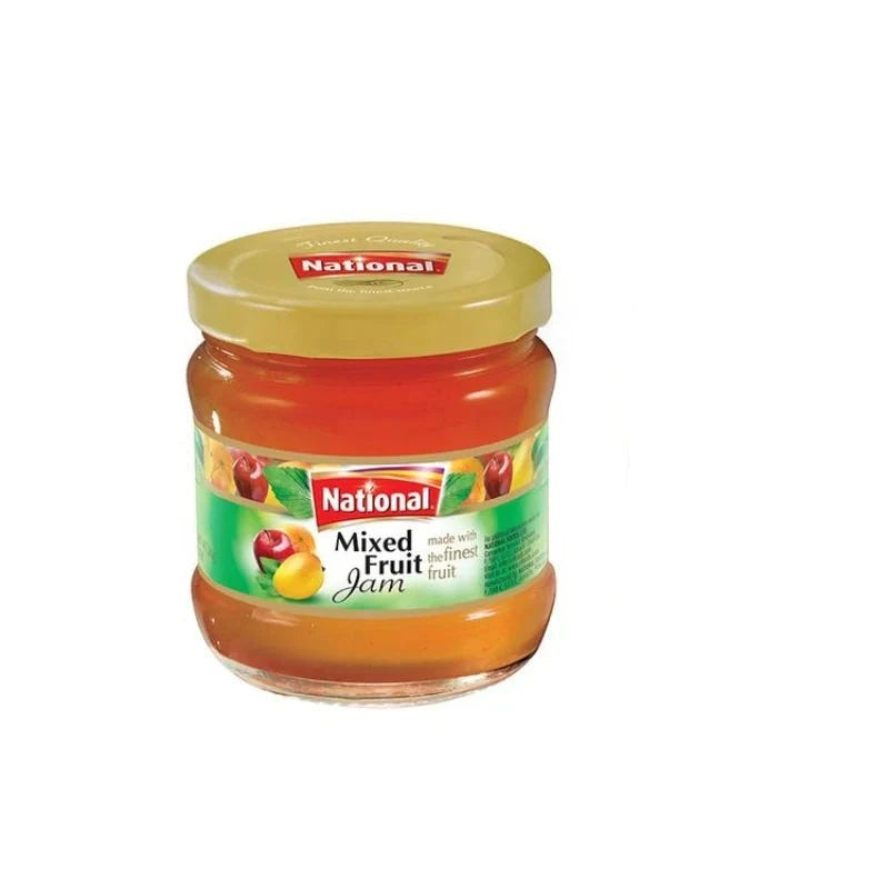 Buy National Mixed Fruit Jam 220 gm - Zraan Grocery