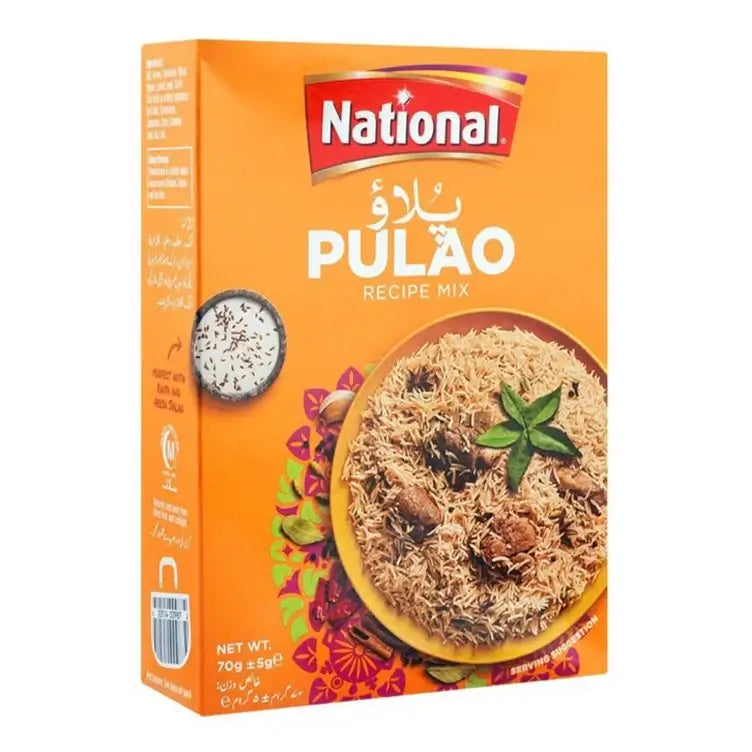 Buy National Pulao Masala 70 gm- Zraan Grocery