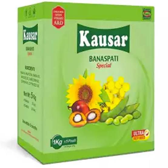 Kausar Banaspati Ghee (5 in 1 Kg)