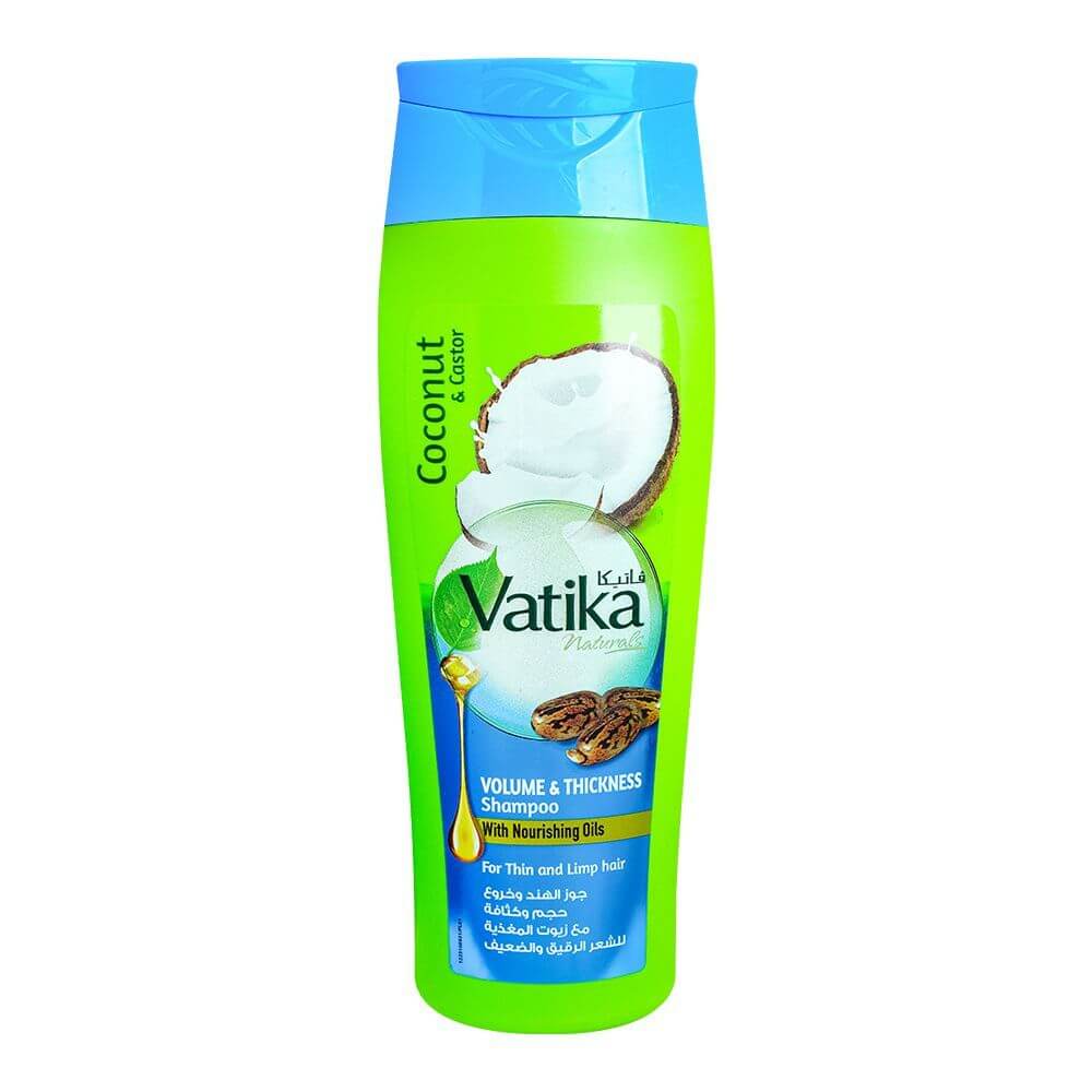 Vatika Shampoo Coconut & Castor Shampoo 400 ml