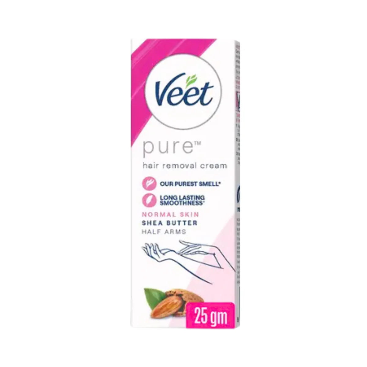 Veet Pure Hair Removal Cream for Normal Skin (Shea Butter) 25 gm
