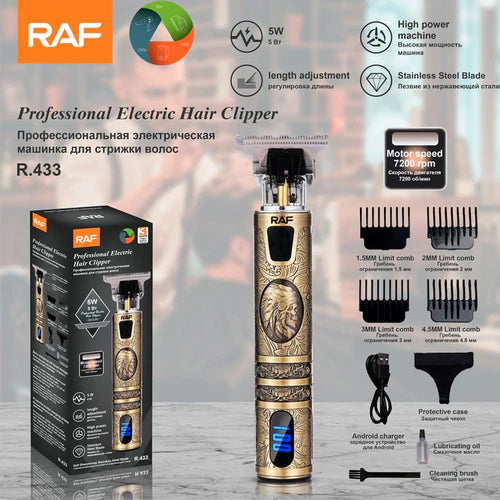 RAF R.433 Professional Hair Clipper Gold price in Pakistan