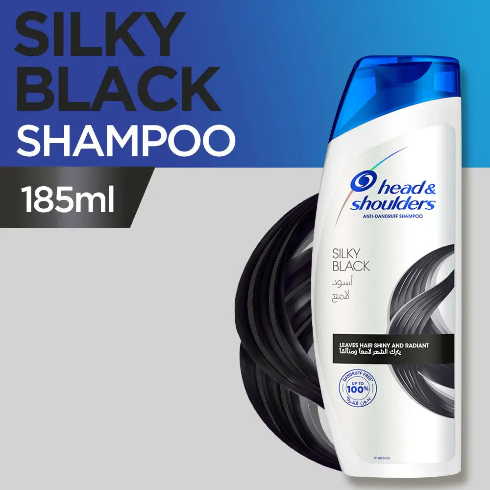 Head & Shoulders Silky Black 185 ml