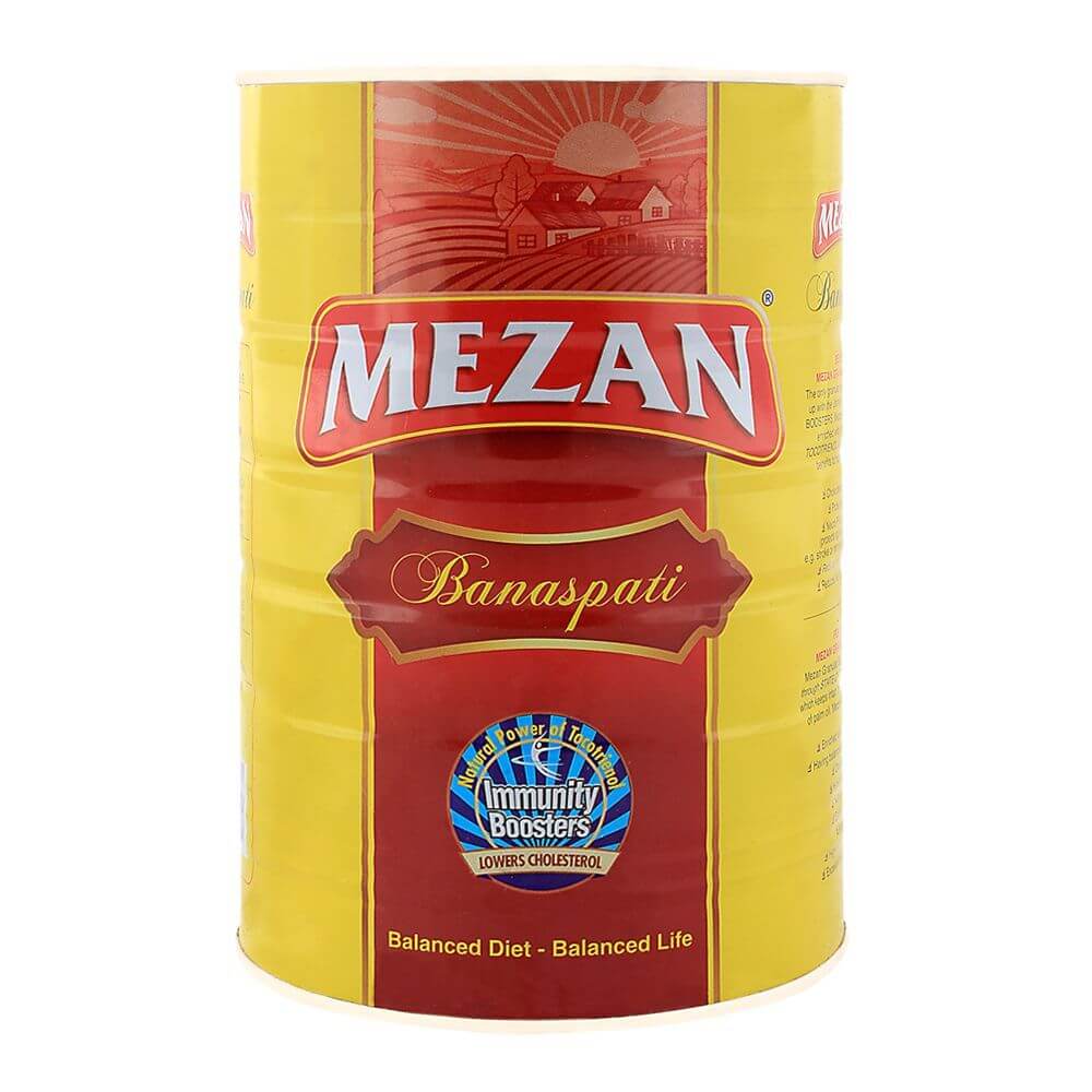 Mezan Banaspati Ghee Tin 5 kg
