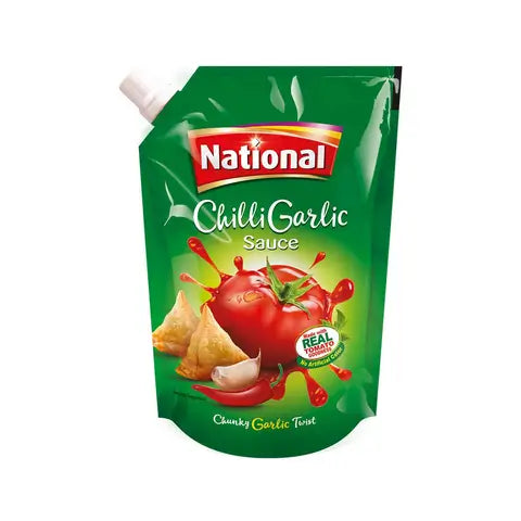 Buy National Chilli Gralic Sauce 210 gm- Zraan Grocery