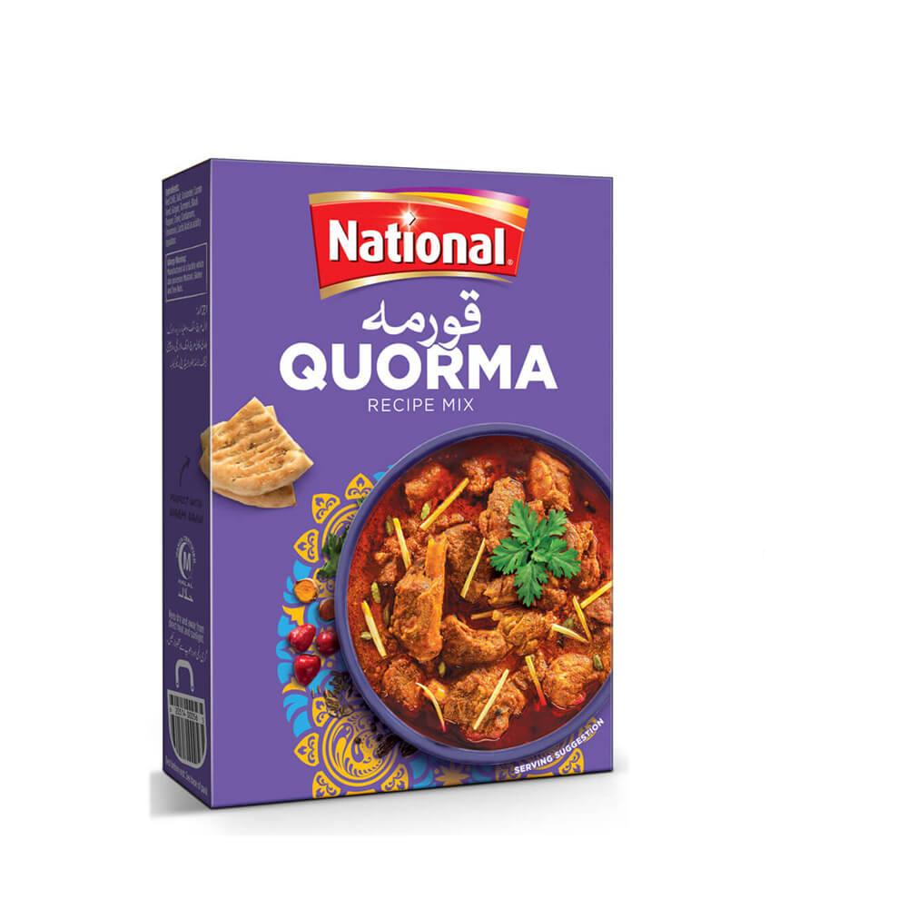 Buy National Quorma Masala 50 gm - Zraan Grocery