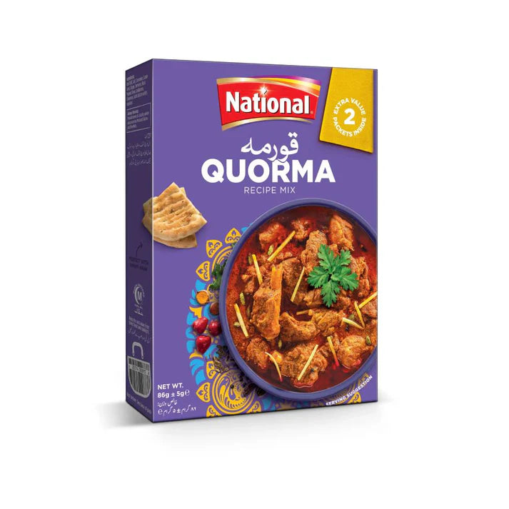 Buy National Quorma Masala 86 gm - Zraan Grocery