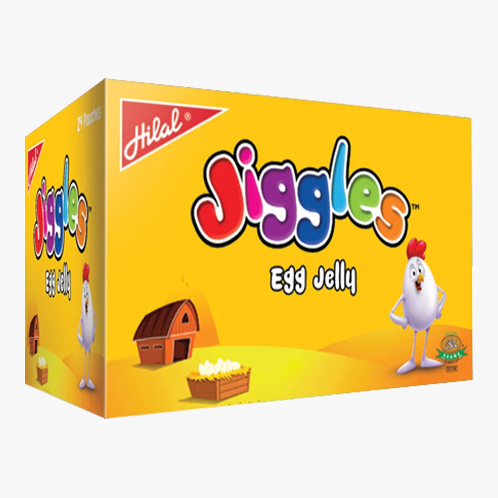 Hilal Jiggles Egg Jelly 24 Psc (Box)