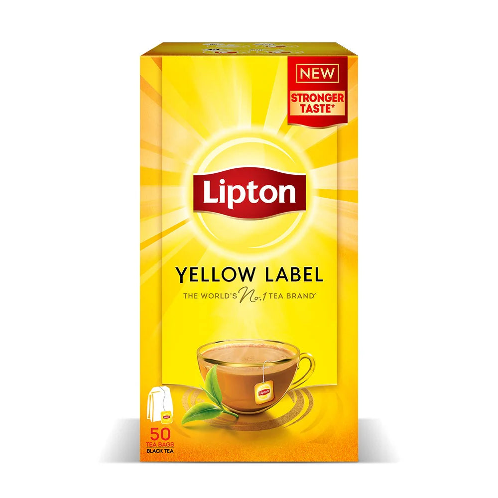 Lipton Yellow Label Tea Bag 50Pcs 100Gm