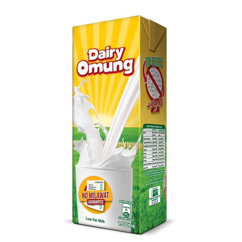 Dairy Omung Milk 1 Litre, 1.5 Litre