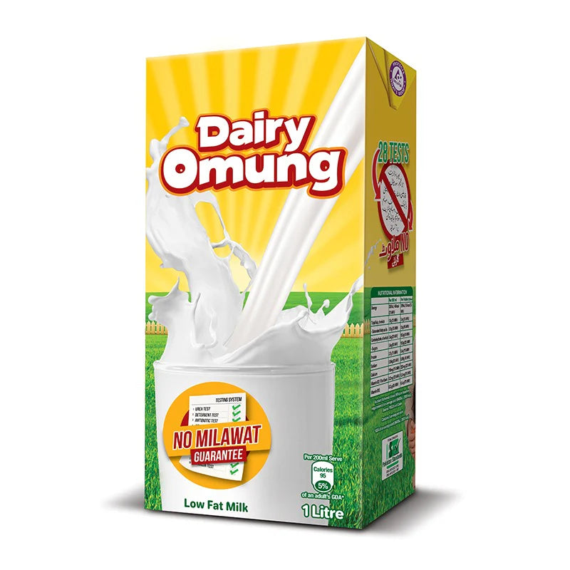 Dairy Omung Milk 1 Litre, 1.5 Litre