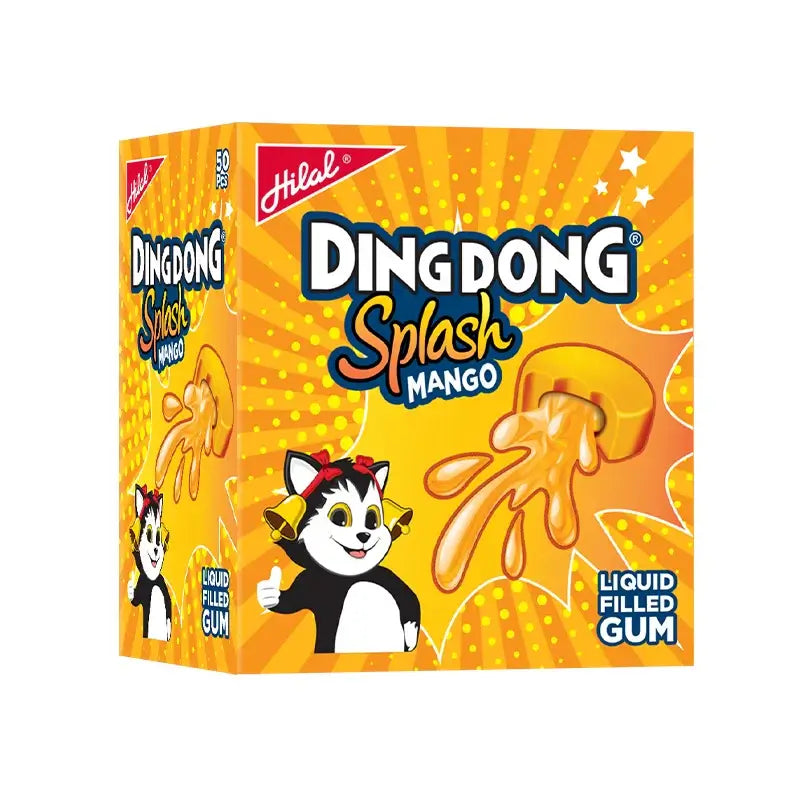 Hilal Ding Dong Splash Mango 50 Pcs (Box)